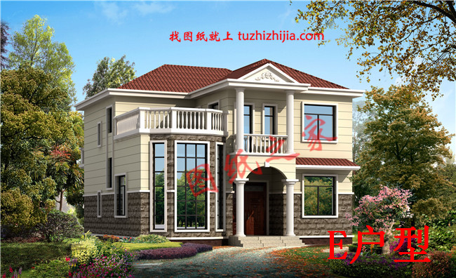 10套農(nóng)村經(jīng)典二層樓房設(shè)計(jì)圖紙，多戶型，多尺寸，總有一款適合您