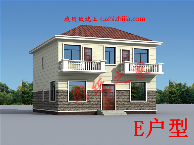 10套農(nóng)村經(jīng)典二層樓房設(shè)計(jì)圖紙，多戶型，多尺寸，總有一款適合您