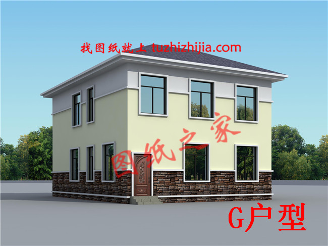 10套農(nóng)村經(jīng)典二層樓房設(shè)計(jì)圖紙，多戶型，多尺寸，總有一款適合您