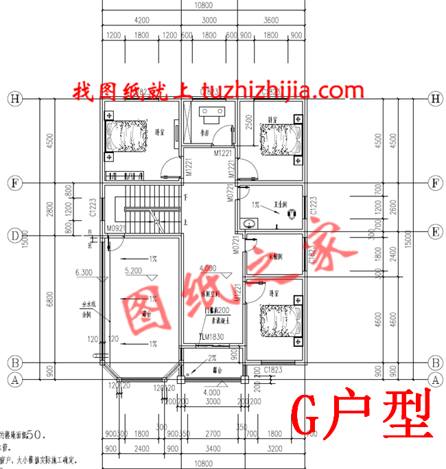 10套農(nóng)村經(jīng)典二層樓房設(shè)計(jì)圖紙，多戶型，多尺寸，總有一款適合您