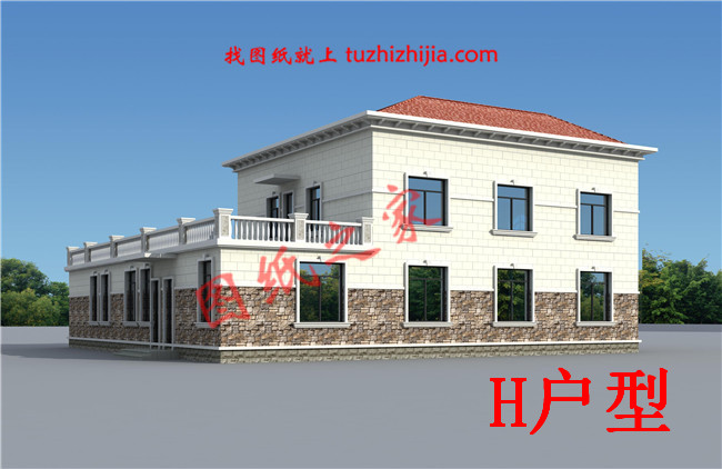 10套農(nóng)村經(jīng)典二層樓房設(shè)計(jì)圖紙，多戶型，多尺寸，總有一款適合您