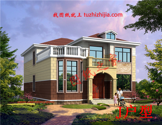 10套農(nóng)村經(jīng)典二層樓房設(shè)計(jì)圖紙，多戶型，多尺寸，總有一款適合您