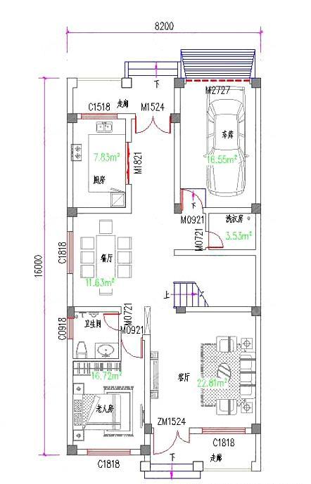 經(jīng)典三層地中海風(fēng)別墅設(shè)計圖，美感十足，占地120平，造價30萬。