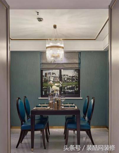 109平清新孔雀綠簡(jiǎn)美風(fēng)，客廳清新孔雀綠優(yōu)雅有格調(diào)，裝修20萬(wàn)，你心動(dòng)嗎？