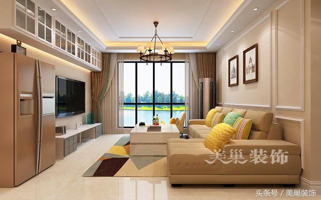 朗悅公園道一號128平四室兩廳戶型裝修設(shè)計溫馨，實用，與現(xiàn)代家具的混搭，你喜歡這樣的裝修嗎?