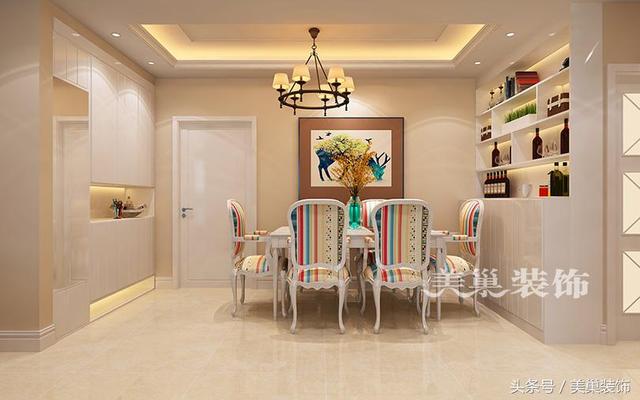 朗悅公園道一號128平四室兩廳戶型裝修設(shè)計溫馨，實用，與現(xiàn)代家具的混搭，你喜歡這樣的裝修嗎?