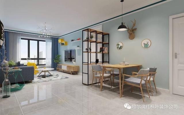 人生第一套80㎡北歐風格裝修效果圖，經(jīng)濟實惠，裝修效果一級棒！