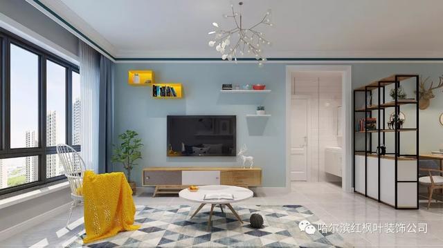 人生第一套80㎡北歐風格裝修效果圖，經(jīng)濟實惠，裝修效果一級棒！