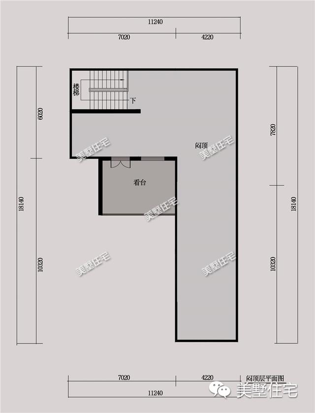 中式二層別墅設(shè)計(jì)圖，開(kāi)間小進(jìn)深大，帶地下酒窖，主體造價(jià)55萬(wàn)左右