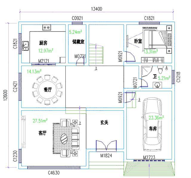 2款二層農(nóng)村小別墅設(shè)計(jì)圖，造價(jià)不高，適合普通農(nóng)村家庭建造