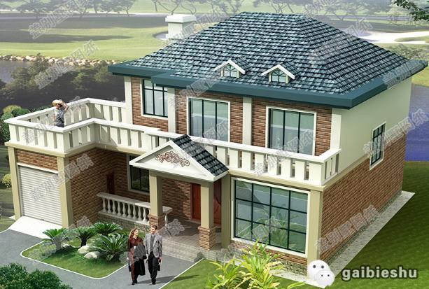 2款二層農(nóng)村小別墅設(shè)計(jì)圖，造價(jià)不高，適合普通農(nóng)村家庭建造