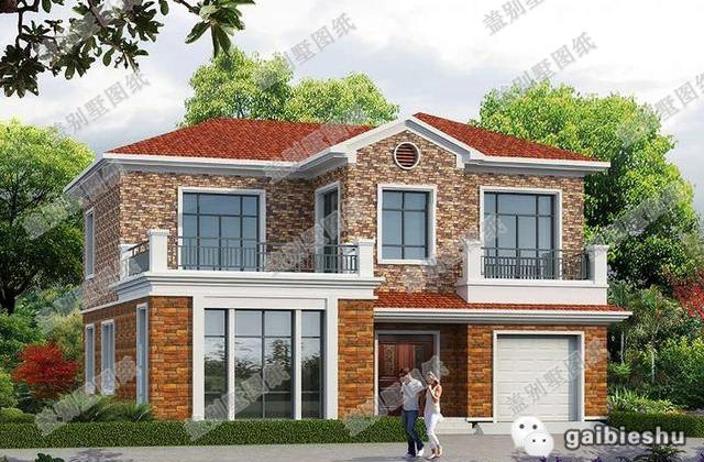 2款二層農(nóng)村小別墅設(shè)計(jì)圖，造價(jià)不高，適合普通農(nóng)村家庭建造