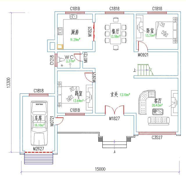 2款二層農(nóng)村小別墅設(shè)計(jì)圖，造價(jià)不高，適合普通農(nóng)村家庭建造
