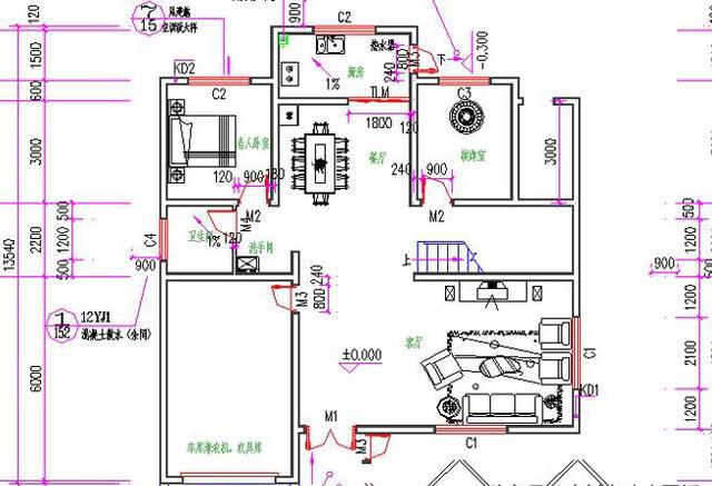 一款中式一款徽派風格二層農(nóng)村自建房設(shè)計圖，均帶有古典韻味，很中國風