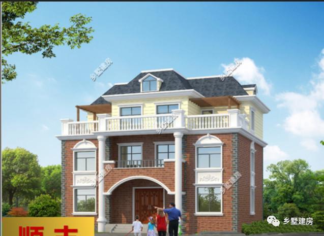 今日推薦農(nóng)村別墅設(shè)計圖，用在城里買房交首付的錢不如在農(nóng)村建個別墅，既氣派又實用