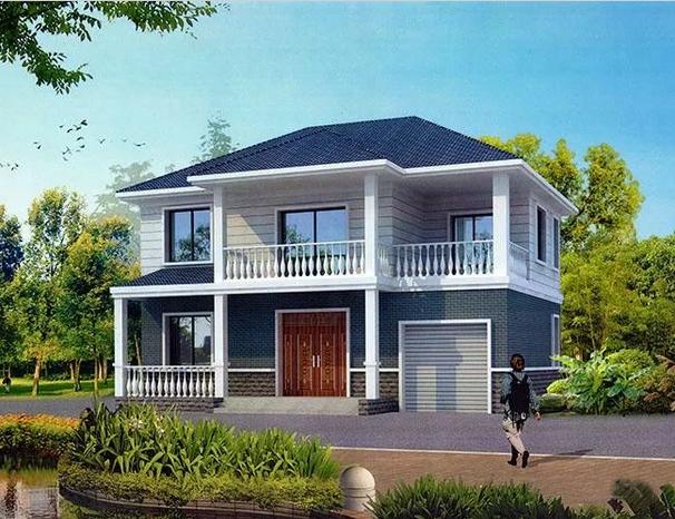 二層農村小別墅設計圖，戶型時尚，符合農村環(huán)境