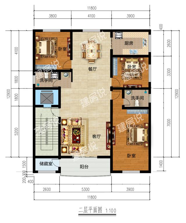 豪華四層別墅設(shè)計(jì)圖，超顯富貴氣質(zhì)，自己住著也舒服開心