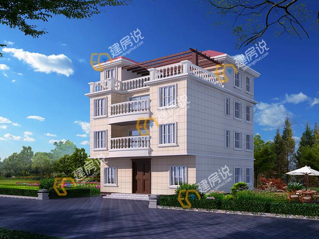 豪華四層別墅設(shè)計(jì)圖，超顯富貴氣質(zhì)，自己住著也舒服開心