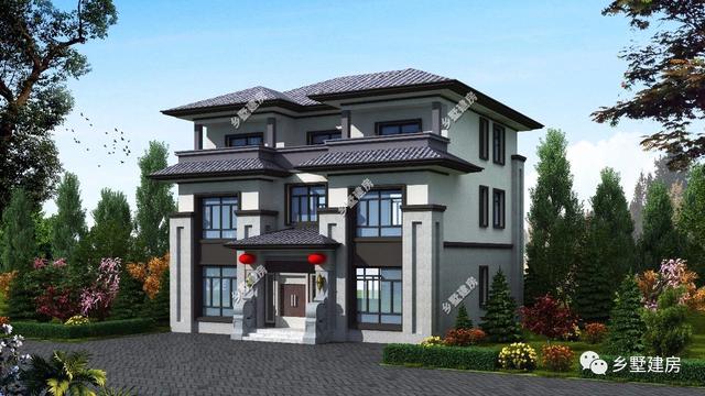推薦幾款農(nóng)村別墅設(shè)計(jì)圖，四世同堂的家庭住一起互相照顧享受天倫之樂