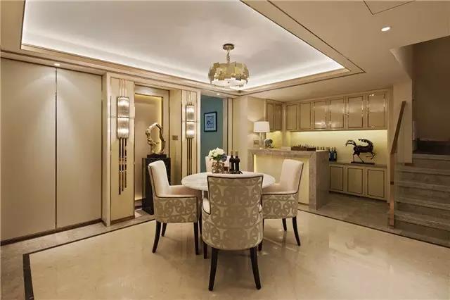 別墅裝修設(shè)計｜230平精致港式格調(diào)，精致，華麗，貴氣