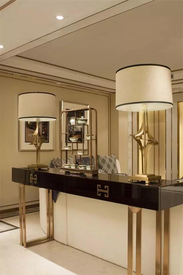 別墅裝修設(shè)計｜230平精致港式格調(diào)，精致，華麗，貴氣