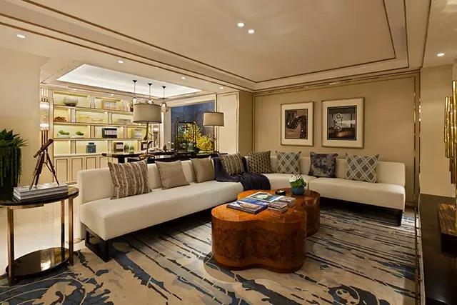 別墅裝修設(shè)計｜230平精致港式格調(diào)，精致，華麗，貴氣