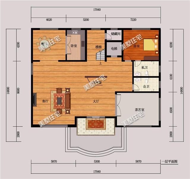 三層歐式農(nóng)村別墅設(shè)計圖，電梯+書房+露臺，為自己提高一下生活品質(zhì)
