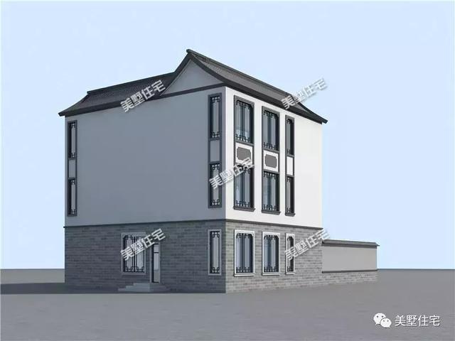 中式帶庭院自建房設(shè)計圖，建成后很有韻味，有種歸隱山林的感覺