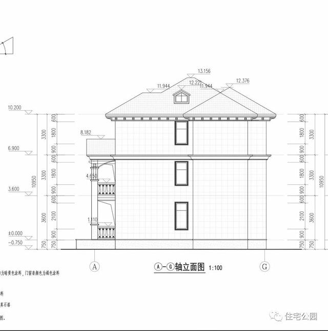 今日實(shí)例別墅設(shè)計(jì)圖，回農(nóng)村建別墅，也算是衣錦還鄉(xiāng)了，還可以盡盡孝道