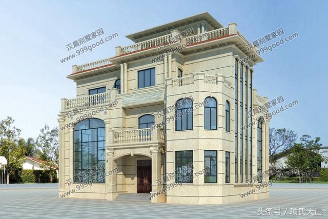 五套別墅設(shè)計圖，大開間小進(jìn)深，拿到即可施工，看有你喜歡的么