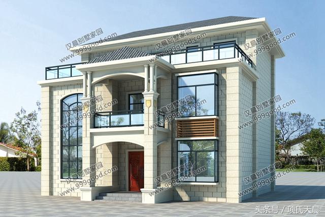 五套別墅設(shè)計圖，大開間小進(jìn)深，拿到即可施工，看有你喜歡的么