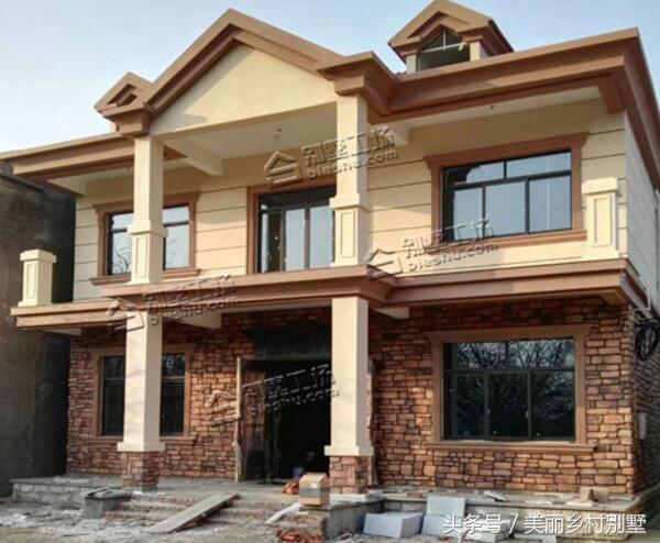 開間大的農(nóng)村二層別墅設(shè)計(jì)圖，21萬經(jīng)濟(jì)造價(jià)，看上去更大氣美觀