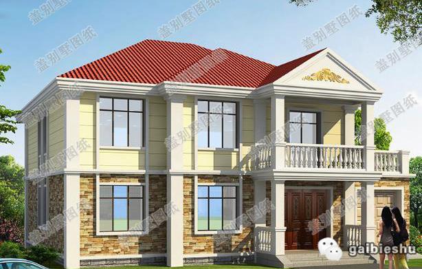 3款二層農(nóng)村自建房設(shè)計(jì)圖，主體造價(jià)30萬，每一款的設(shè)計(jì)都獨(dú)具特色