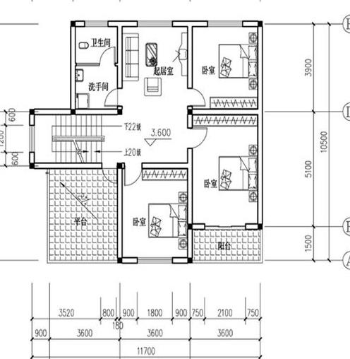 3款二層農(nóng)村自建房設(shè)計(jì)圖，主體造價(jià)30萬，每一款的設(shè)計(jì)都獨(dú)具特色