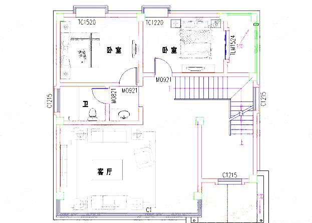 2款帶商鋪門面三層自建房設計圖，這種戶型自己經(jīng)營或者出租均可，是一種特別實用的戶型