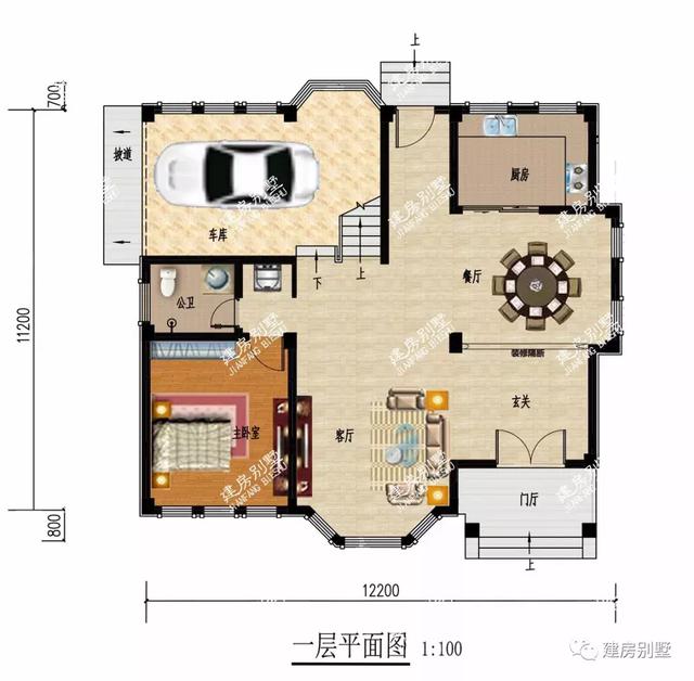 兩棟農(nóng)村的別墅設(shè)計圖，屋型美觀，經(jīng)濟適用