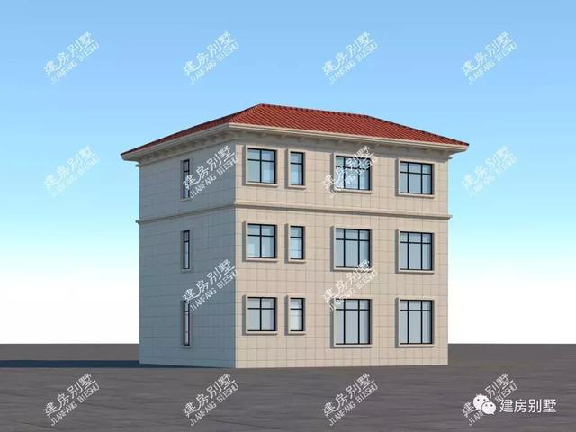 農(nóng)村自建房設計圖，簡約實用，施工隊們看到都不斷的夸贊