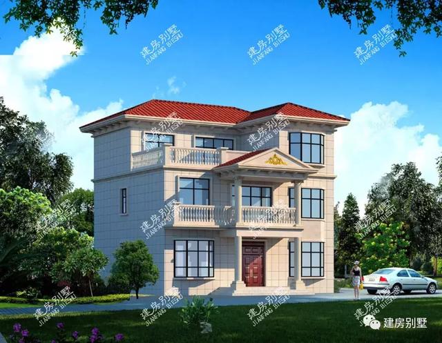 農(nóng)村自建房設計圖，簡約實用，施工隊們看到都不斷的夸贊