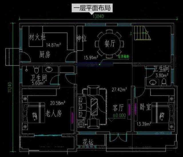 三款不同風(fēng)格的農(nóng)村平頂自建房設(shè)計(jì)圖，有時候平屋頂比坡屋頂更實(shí)用