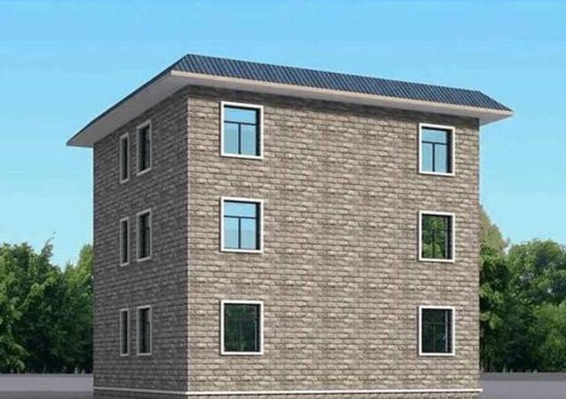 三款不同風(fēng)格的農(nóng)村平頂自建房設(shè)計(jì)圖，有時候平屋頂比坡屋頂更實(shí)用