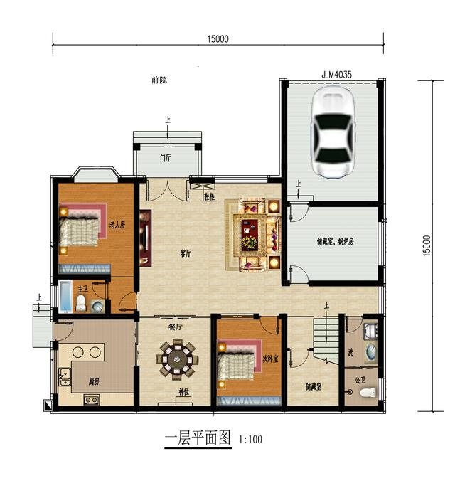 9款帶車庫(kù)的二層別墅設(shè)計(jì)圖，主體造價(jià)都不是很高，簡(jiǎn)單實(shí)用，讓別人羨慕去吧