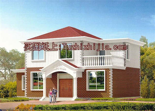 幾套10萬內(nèi)2層小洋樓設計圖，簡單、時尚，造價低