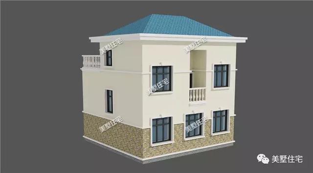 二層簡歐別墅設計圖，布局設計實用經(jīng)濟，新房子新生活新氣象