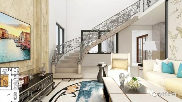 現(xiàn)代風格別墅設(shè)計圖，9×11米，內(nèi)附裝修效果圖