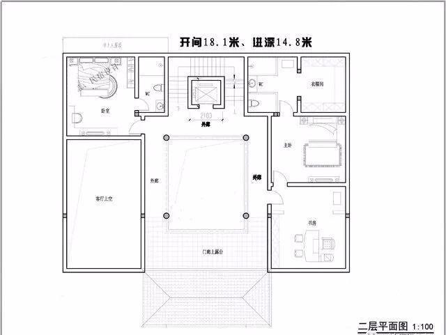 這套別墅設(shè)計圖適合家中人口多的家庭建，保證讓你不再擔(dān)心因家里人口多而帶來的問題