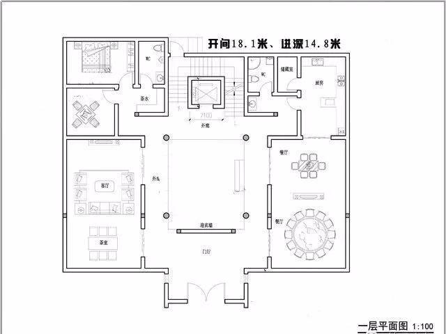 這套別墅設(shè)計圖適合家中人口多的家庭建，保證讓你不再擔(dān)心因家里人口多而帶來的問題