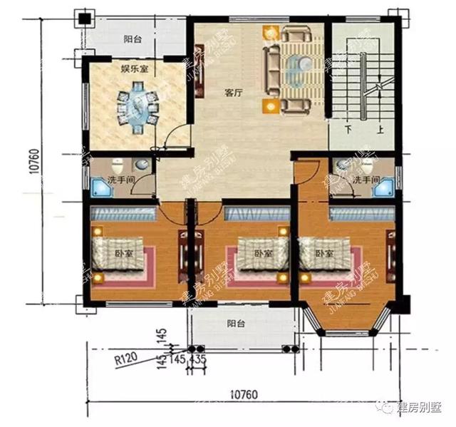 兩款經(jīng)典別墅設(shè)計圖，設(shè)計理念好，布局實用很方便，是不可多得的經(jīng)典好戶型