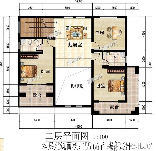 田園風(fēng)格的別墅設(shè)計圖，賺了錢一定要建一棟這么漂亮的別墅