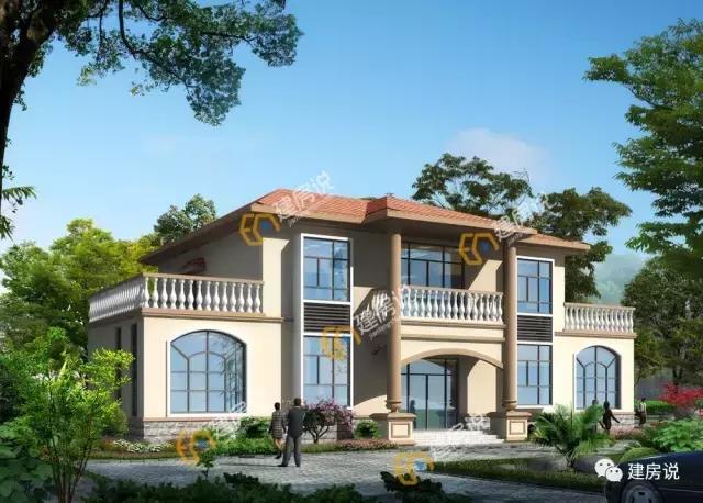 分享5款農(nóng)村二層別墅設(shè)計(jì)圖，外觀精美，布局實(shí)用，造價(jià)經(jīng)濟(jì)