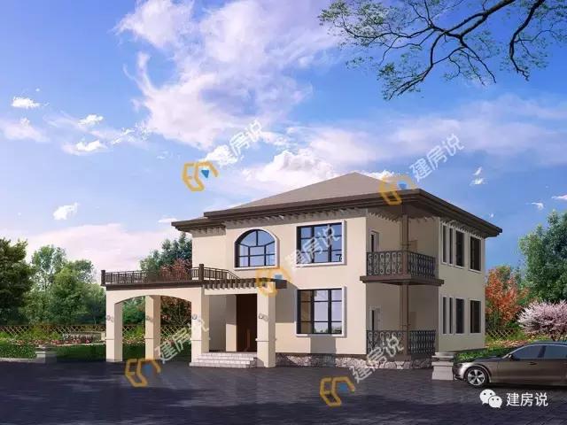 分享5款農(nóng)村二層別墅設(shè)計(jì)圖，外觀精美，布局實(shí)用，造價(jià)經(jīng)濟(jì)